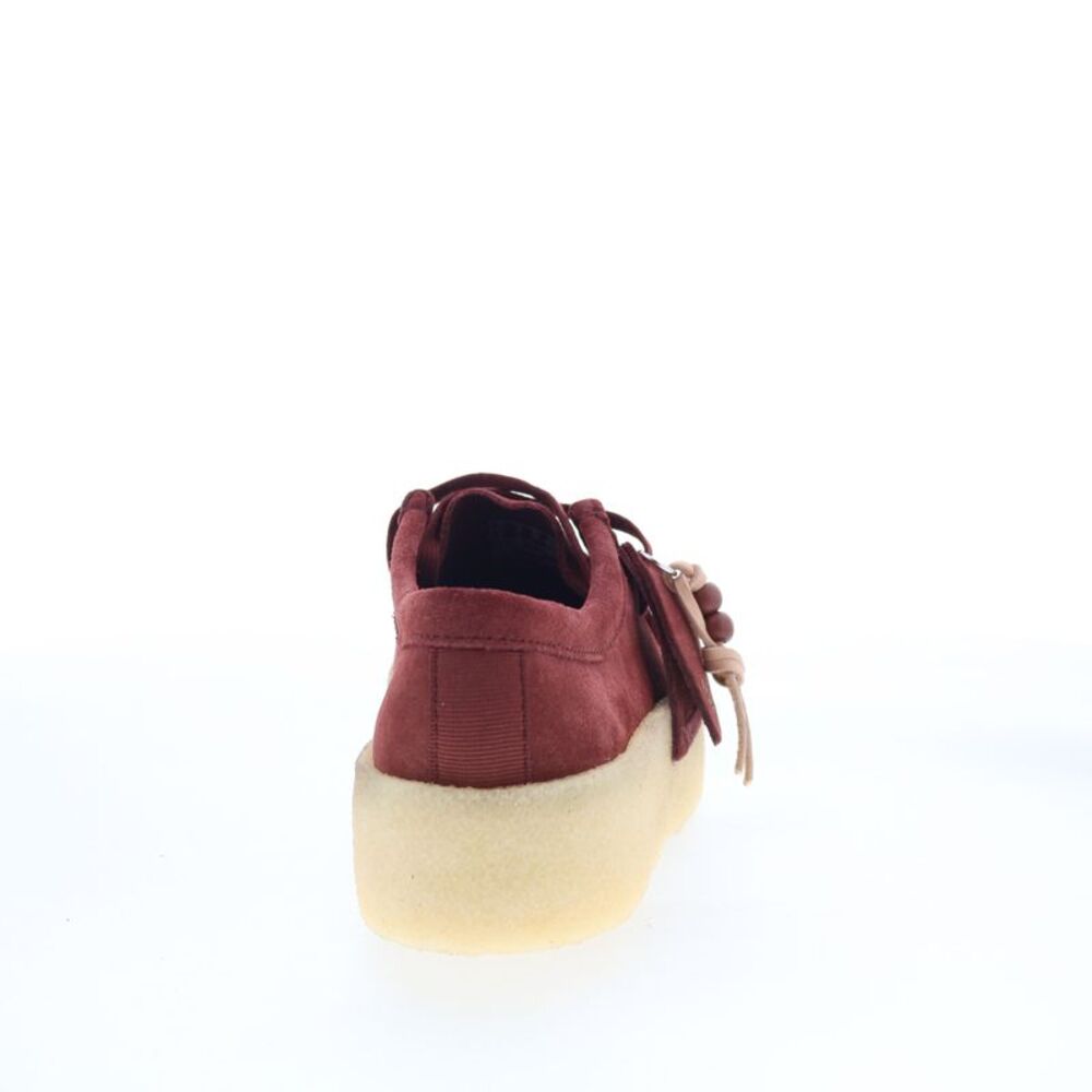 Clarks Womens Wallabee Cup Red Shoes (NWT) - Picture 6 of 7